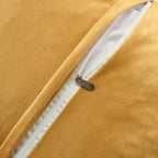 2Pcs 20x20 Rust Blue Yellow Tufted Striped Chenille Boho Farmhouse Pillow Covers